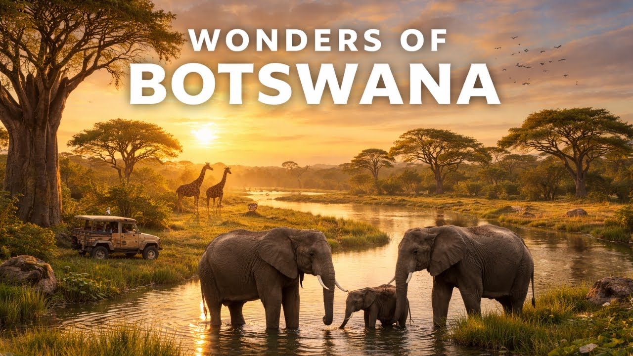 Wonders of Botswana Okavango & African Wildlife Cinematic Travel Documentary