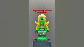 Custom LEGO Ninjago Dragons Rising Season 4 Part 1 Lloyd Minifigure