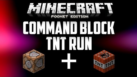 MCPE command blocks with tnt creation map