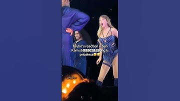 Taylors reactie op haar danseres is ONBETAALBAAR 🔥😂#taylorswift #shorts