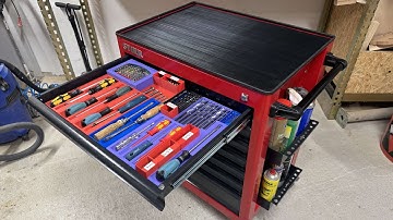 Filling Up an Empty Toolcart with Gridfinity