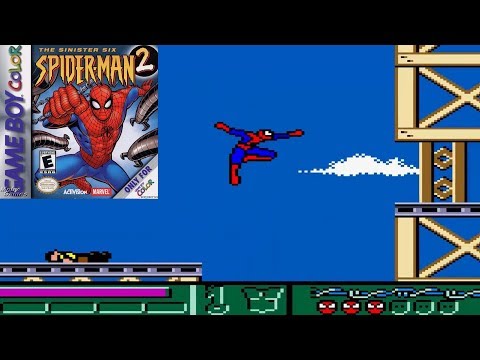 Spider-Man 2: The Sinister Six (GBC) - Longplay (Game Boy Color)