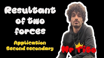 Resultant of two forces (application 2sec)🔥mr tito🔥