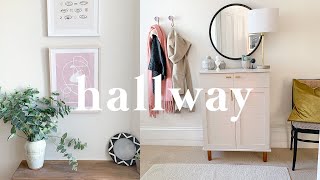 Hallway makeover transformation! Entryway DIY ideas 2021
