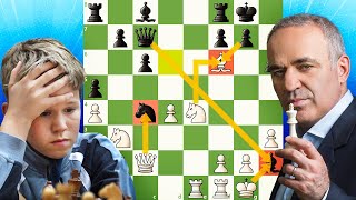Dois GÊNIOS se ENFRENTAM - Magnus Carlsen Vs Garry Kasparov