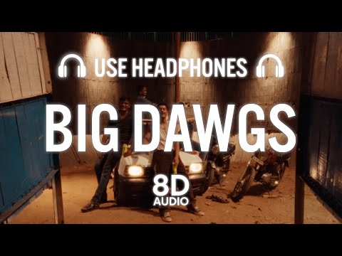 Hanumankind Big Dawgs Ft Kalmi 8D AUDIO Def Jam India