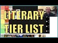 200 Subscriber Special - Literary Tier List!