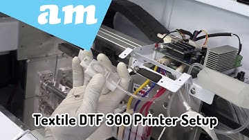 Textile DTF 300mm Printer Setup, PrintEXP Alignment Tool and FlexiPRINT Driver Installation