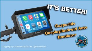 A Better Carplay Android Auto Device | Carpuride For Motorcycles