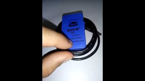 Sensor de corrente SCT013-100A