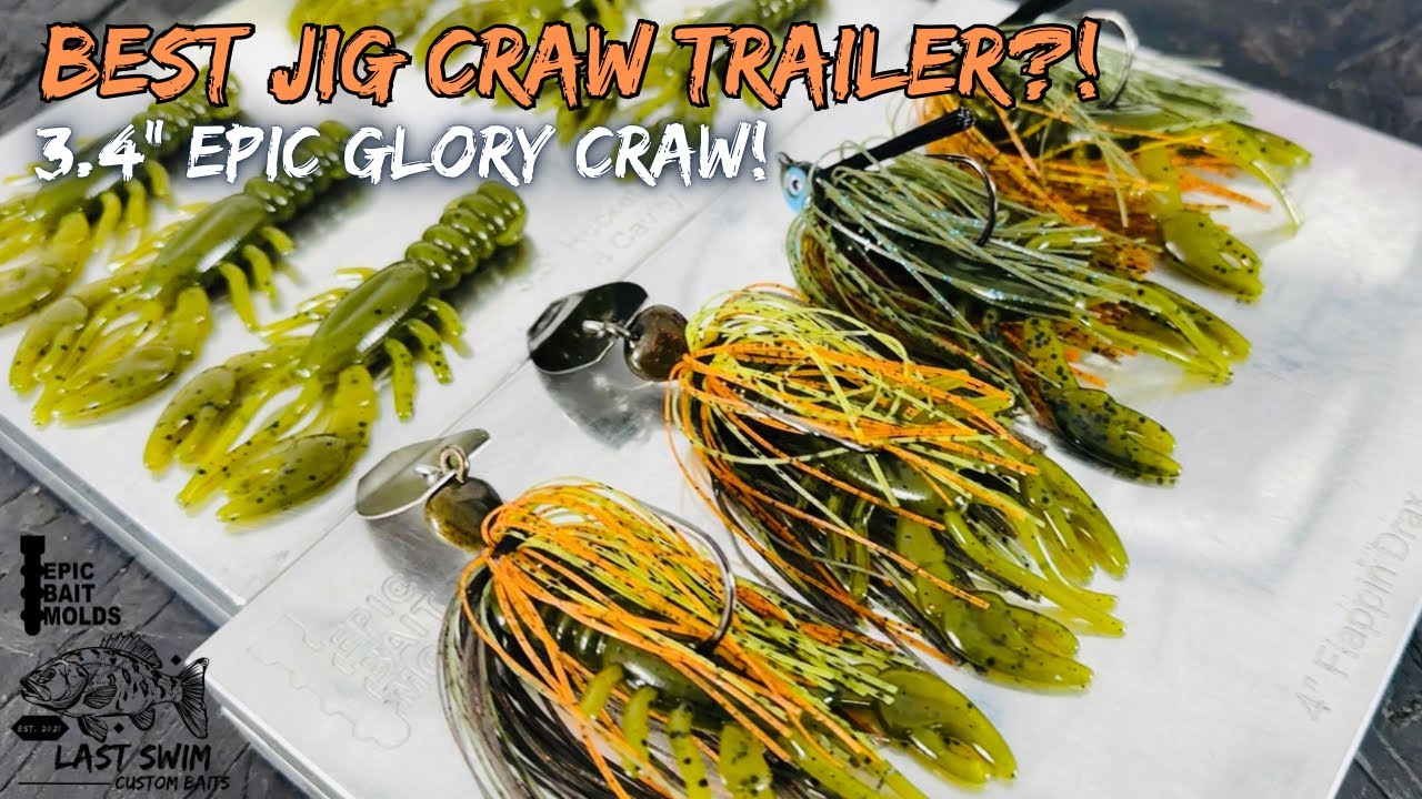 New Best DIY Swimjig/Chatterbait Craw Trailer?!