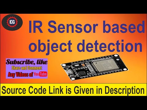IR sensor based object detection