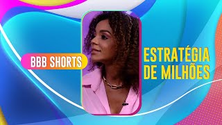 BRUNNA E A ESTRATÉGIA DE SER PLANTA! 🌱 DEU CERTO? | BIG BROTHER BRASIL 22 #shorts