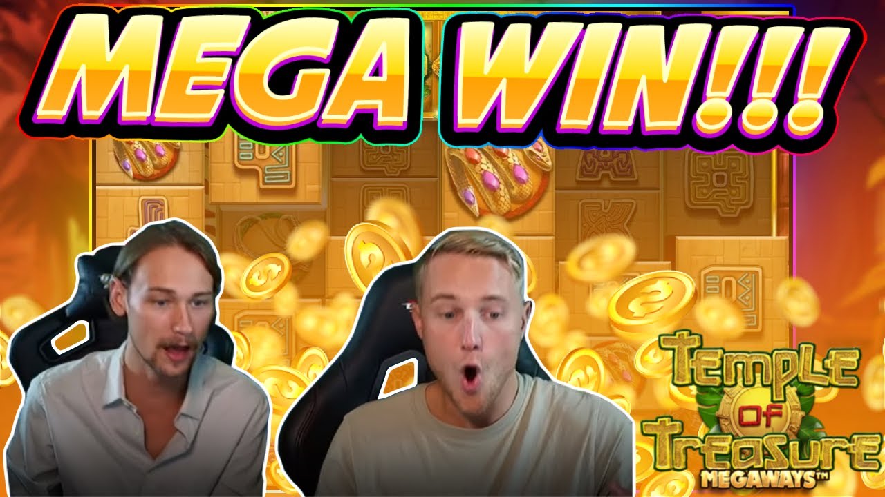 MEGA WIN!!! Temple of Treasure BIG WIN - Casino game from CasinoDaddy Live Stream - YouTube