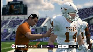 Texas Longhorns vs TCU Horned Frogs NCAA Football 22 2021 Schedule