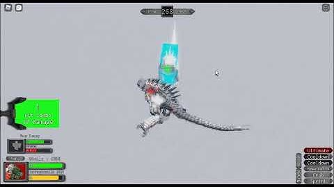 Mechagodzilla Combo in Project Kaiju