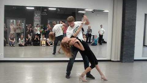 Бразильский зук. Павел и Анна Мишустины. 14.10.2016. Киев.