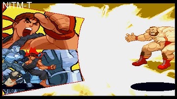 Marvel vs Capcom Ryu & War Machine Ex Mode - Just playing