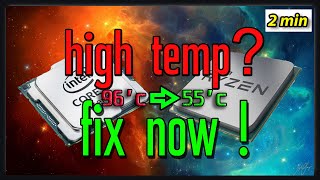 ️how to FIX your PC high temperatures | overheating CPU/GPU when gaming [complete guide]