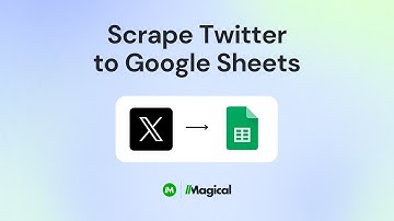How to Scrape Twitter to Google Sheets