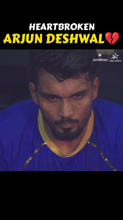 Arjun had a chance to help his team win but failed 💔 #PKLonJioStar