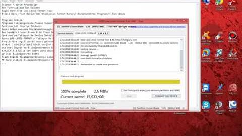 Hard Disk Low Level Format Tool Kullanım   YouTube