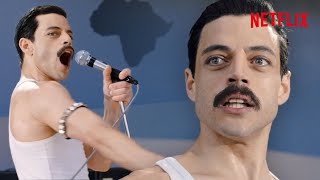 Bohemian Rhapsody - We Are The Champions - Live Aid Full Scene (Rami Malek) | Netflix Resimi