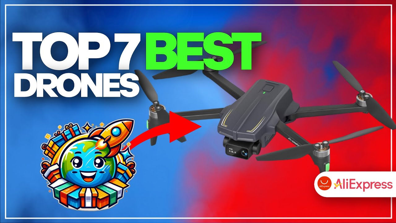 🚁🔥 7 ЛУЧШИХ БЮДЖЕТНЫХ дронов на AliExpress [2026]✅[Соотношение цены и качества] выгодные предложе...