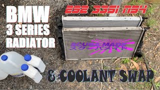 BMW 3 Series Radiator install E92 335i N54 - DIY!