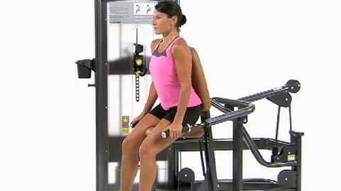 Seated Dip - Cybex VR3 Tricep Press