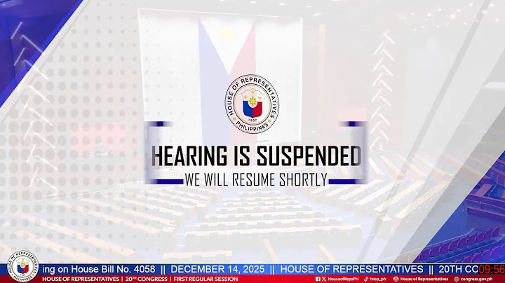 Bicameral Conference Committee Meeting on House Bill No. 4058 - Day 2