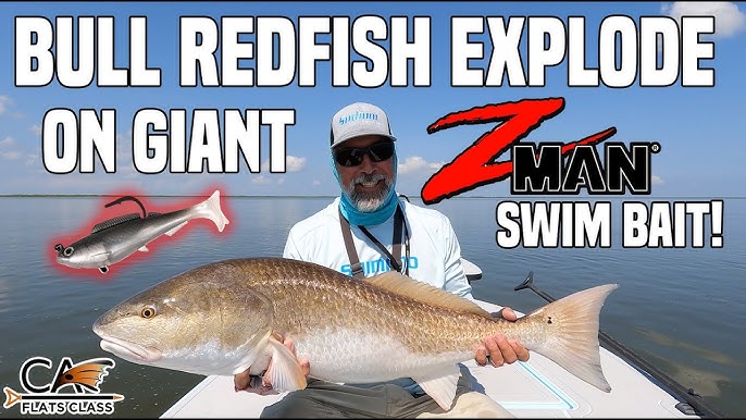 SIGHT FISHING GIANT SCHOOLS Of Bull Redfish on TOPWATER LURES