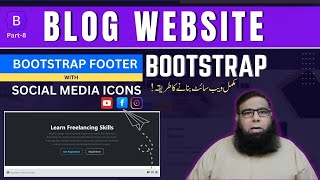 🔥 Bootstrap Footer - Create a Responsive Footer in Bootstrap | Bootstrap Tutorial (Part 8)