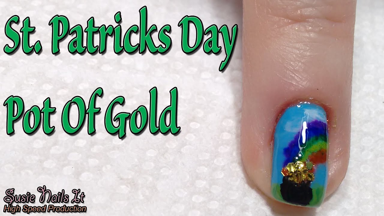 4. Pot of Gold Nail Designs - wide 7