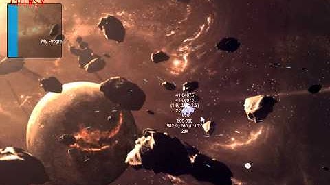 My first game - Asteroid.