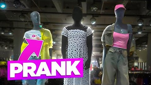 VYHODILI NÁS Z OBCHOĎÁKU?! 😱 FIGURÍNA PRANK 🤣
