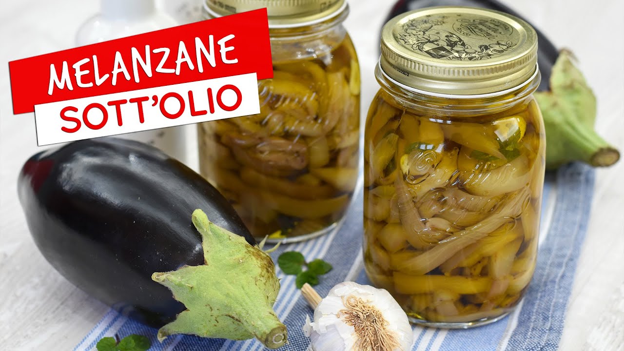 Melanzane sott'olio: ricetta facile e infallibile!