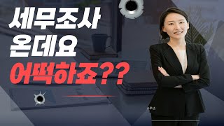 세무조사 온다는데, 전화 한통으로 일단 정리합시다