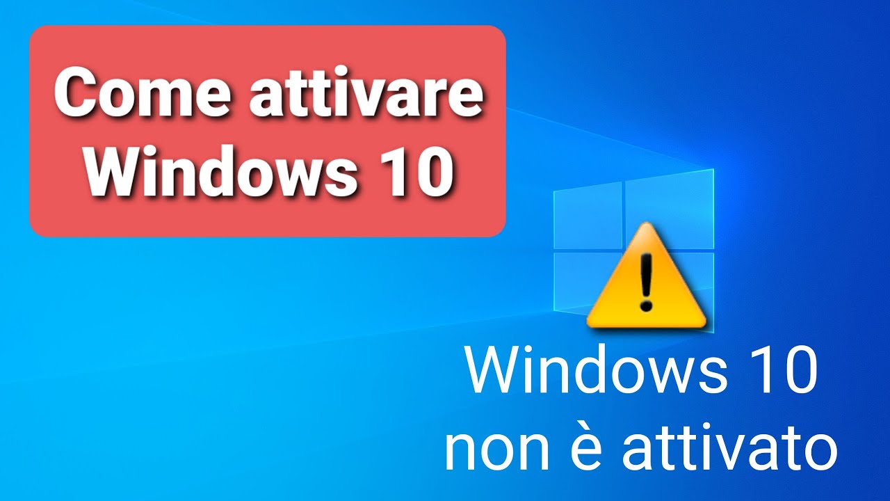 Come Attivare Windows 10 Legalmente A Pochi Euro Youtube