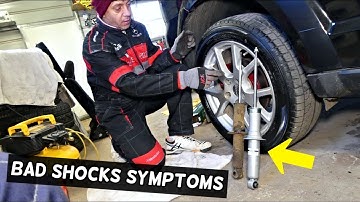 SYMPTOMS OF BAD STRUTS SHOCKS. HOW TO KNOW IF SHOCKS ARE BAD