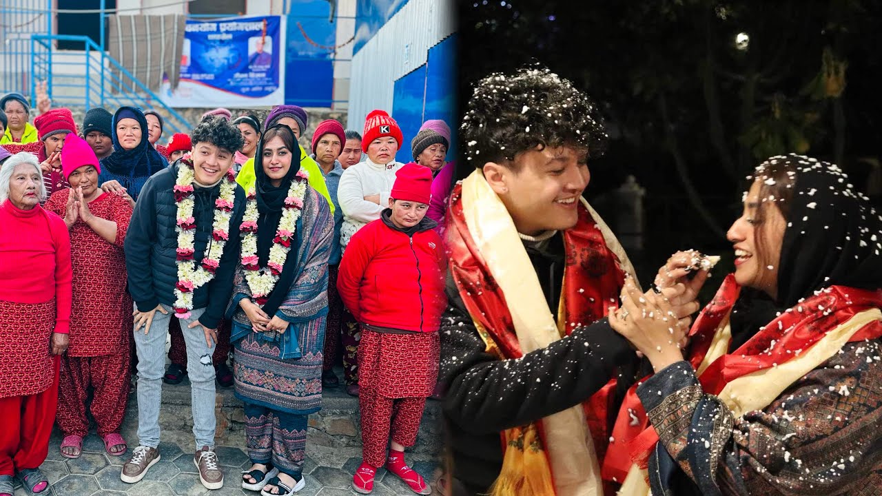 Aama ko aashirwad sabai bhanda thulo parshad/We contribute Rs:1Lakh|| Aayoush Singh Thakuri||vlog:77