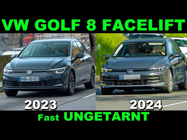 😲 VW Golf 8 FACELIFT 2024 fast UNGETRANT  Analyse & Vergleich zu  Vorfacelift Details Neuerungen 