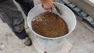 Quick hotmixed lime mortar twin bin - Part 1