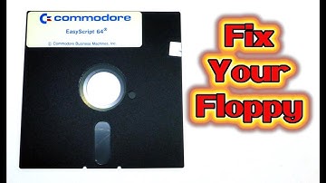 FIX Your FLOPPY - Commodore 64 and Demo
