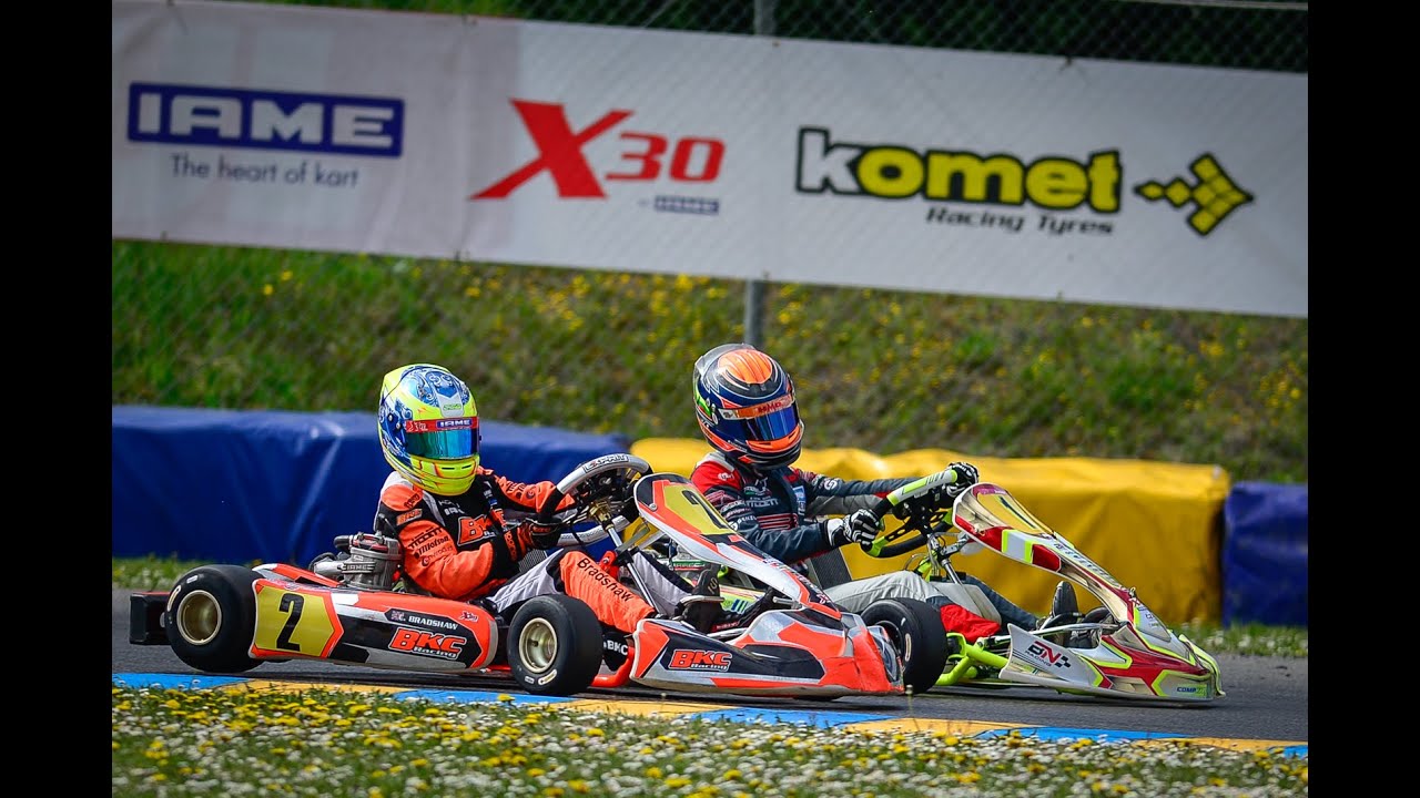Onboard David Malukas at the final race of X30 Challenge Europa - YouTube