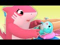 Baby Shark, you need to CHANGE your dirty DIAPER! It stinks! - Healthy Habits Songs for Kids