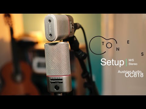 Three M/S Setups - Austrian Audio OC818 pair | Microphone Techniques for Classical Guitar