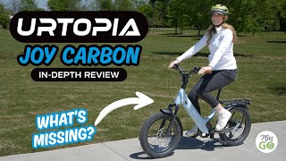 2025 Urtopia Joy Carbon ($1799 Light & Nimble Fat Tire eBike Review)