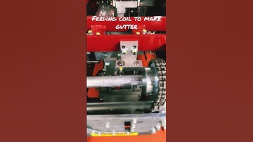How gutter machine works