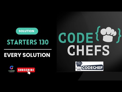 LIVE CODECHEF CONTEST 130 